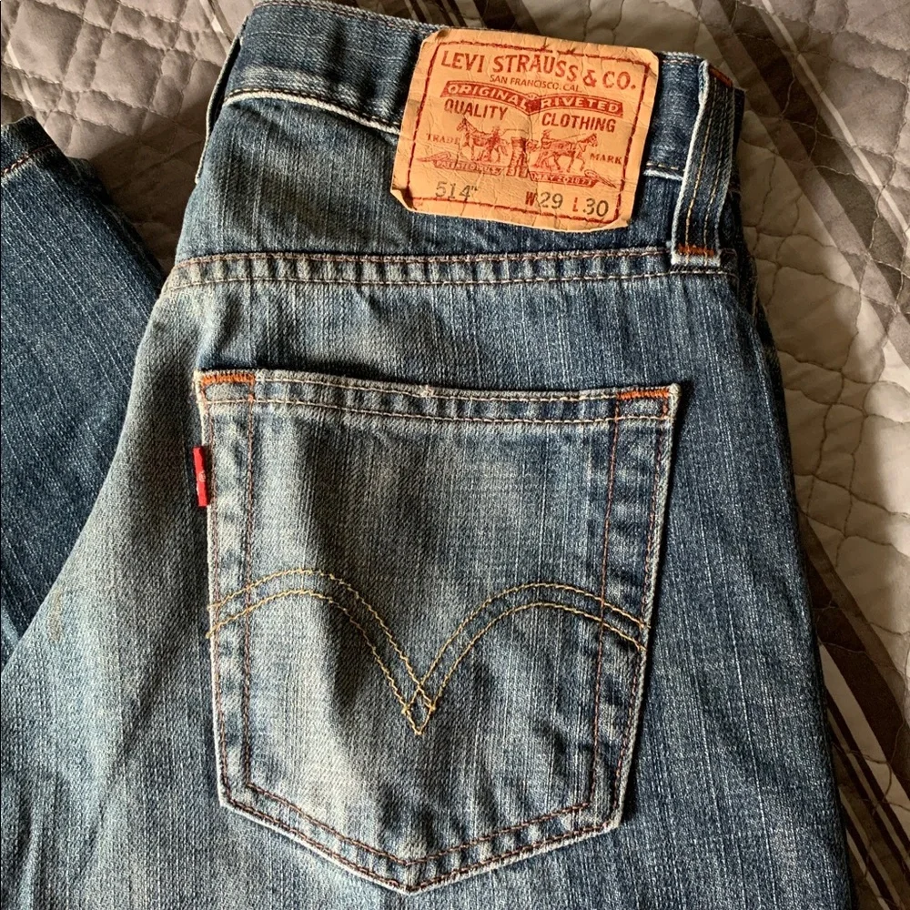 Levi's 514 29 x 30 Slim Straight Leg Men's Jeans EUC